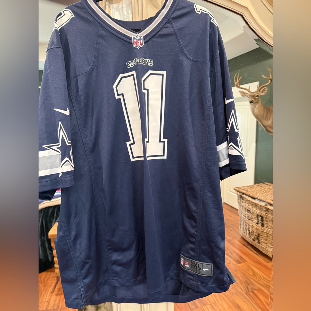 Men’s Dallas Cowboys #11 Nike Navy Football Jersey